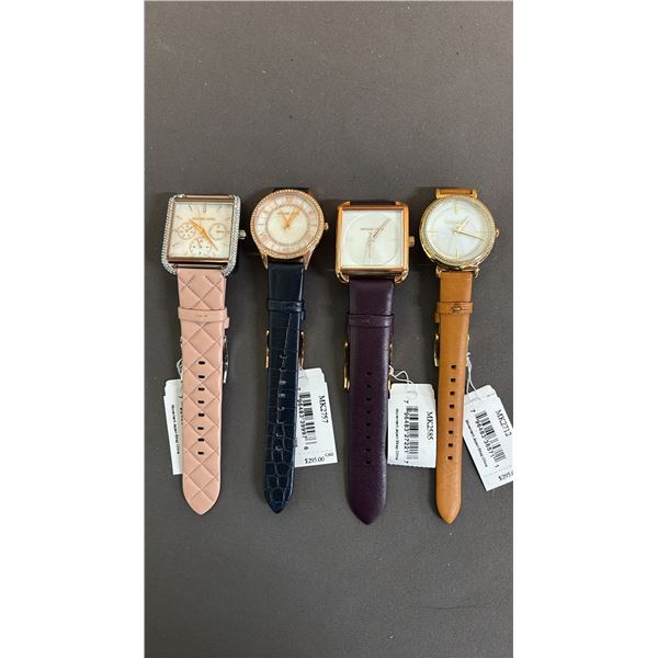 *NEW WITH TAGS* (4) ASSORTED MICHAEL KORS LADIES WATCHES