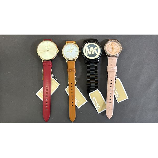 *NEW WITH TAGS* (4) ASSORTED MICHAEL KORS LADIES WATCHES