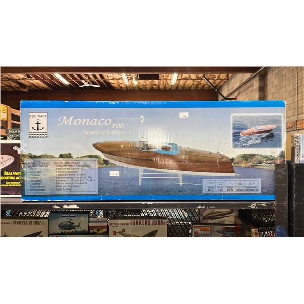 EQUIPAGE MONACO 100 SPECIAL EDITION BOAT MODEL KIT
