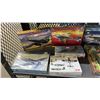 Image 2 : SHELF OF ASSORTED AIRPLANE & HELICOPTER MODEL KITS: ITALERI, REVELL, HASEGAWA & MORE