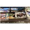 Image 4 : SHELF OF ASSORTED AIR & GROUND VEHICLE MODEL KITS: TAMIYA, REVELL, AIRFIX & MORE