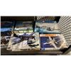 Image 5 : SHELF OF ASSORTED AIR & GROUND VEHICLE MODEL KITS: TAMIYA, REVELL, AIRFIX & MORE