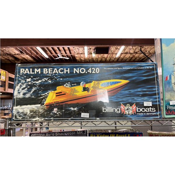 *SEALED BOX* BILLING BOATS PALM BEACH NO. 420 BOAT MODEL KIT