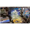 Image 4 : SHELF OF ASSORTED ITALERI, GALAXY & ESCI AIRPLANE MODEL KITS