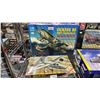 Image 2 : SHELF OF ASSORTED AIRPLANE MODEL KITS: REVELL, CONDOR, ERTL & MORE