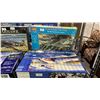 Image 4 : SHELF OF ASSORTED AIRPLANE MODEL KITS: REVELL, CONDOR, ERTL & MORE