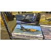 Image 2 : *SEALED BOXES* SHELF OF ASSORTED AIRPLANE MODEL KITS: HELLER, ITALERI, HASEGAWA & MORE