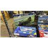 Image 2 : SHELF OF ASSORTED AIRPLANE & FIGURE MODEL KITS: ITALERI, REVELL, TRUMPETER & MORE