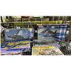 Image 3 : SHELF OF ASSORTED AIRPLANE & FIGURE MODEL KITS: ITALERI, REVELL, TRUMPETER & MORE