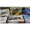 Image 3 : SHELF OF ASSORTED GROUND & AIR VEHICLE MODEL KITS: ENCORE, ZVEZDA, MPM & MAUVE