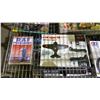 Image 3 : SHELF OF ASSORTED MODEL KITS: PLANES, MOTORYCLE, TANKS & FIGURES