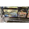 Image 4 : SHELF OF ASSORTED MODEL KITS: INFANTRY FIGURES, AIRPLANES & UTILITY TRUCK