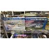 Image 5 : SHELF OF ASSORTED AIRPLANE MODEL KITS & (1) HELICOPTER MODEL KIT