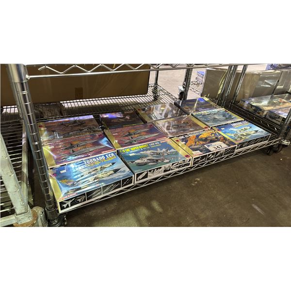 *SEALED PACKAGES* SHELF OF ASSORTED DRAGON AIRPLANE MODEL KITS