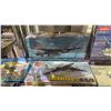 Image 2 : SHELF OF ASSORTED AIRPLANE & MILITARY VEHICLE MODEL KITS