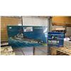 Image 3 : SHELF OF ASSORTED MODEL KITS: AIRPLANES, SHIP & MILITARY FIGURES