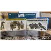 Image 5 : SHELF OF ASSORTED MODEL KITS: AIRPLANES, SHIP & MILITARY FIGURES