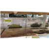 Image 3 : SHELF OF ASSORTED MILITARY TANK MODEL KITS: MINIART, DRAGON, CYBER-LOBBY & MORE