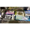 Image 5 : SHELF OF ASSORTED AIRPLANE & FIGURE MODEL KITS: