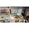 Image 5 : SHELF OF ASSORTED MODEL KITS: AIRPLANE, HELICOPTORS, TANK & MORE