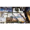 Image 5 : SHELF OF ASSORTED AIRPLANE & GROUND VEHICLE MODEL KITS