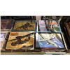 Image 4 : SHELF OF ASSORTED AIRPLANE MODEL KITS