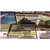 Image 3 : SHELF OF ASSORTED AIRPLANE & MILITARY TANK MODEL KITS