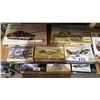 Image 5 : SHELF OF ASSORTED AIRPLANE & MILITARY TANK MODEL KITS