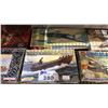 Image 3 : SHELF OF ASSORTED MODEL KITS: AIRPLANES, BOAT & MORE: INCLUDES LOTR BALROG ENCOUNTER AT KHAZAD-DUM