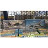 Image 2 : SHELF OF ASSORTED AIRPLANE & MILITARY VEHICLE MODEL KITS