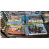 Image 5 : SHELF OF ASSORTED AIRPLANE & MILITARY VEHICLE MODEL KITS