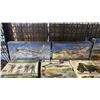 Image 2 : SHELF OF ASSORTED MODEL KITS: AIRPLANES, MILITARY VEHICLES & MILITARY FIGURES