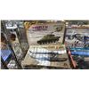 Image 2 : SHELF OF ASSORTED AIRPLANE, BOAT & MILITARY VEHICLE MODEL KITS