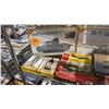 Image 2 : SHELF OF ASSORTED MODEL KITS: AIRPLANES, TANKS & MILITARY FIGURES