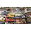 Image 3 : SHELF OF ASSORTED MODEL KITS: AIRPLANES, TANKS & MILITARY FIGURES