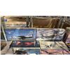 Image 3 : SHELF OF ASSORTED MODEL KITS: AIRPLANES, MILITARY FIGURES & MORE