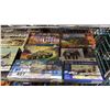 Image 3 : SHELF OF ASSORTED MODEL KITS: AIRPLANES, TANKS, RUSSIAN INFANTRY OF PETER THE GREAT & MORE