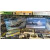 Image 2 : SHELF OF ASSORTED AIRPLANE & MILITARY VEHICLE MODEL KITS