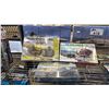 Image 4 : SHELF OF ASSORTED MODEL KITS: AIRPLANES, TANKS, IWO JIMA FLAG RAISERS & MORE