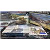 Image 5 : SHELF OF ASSORTED MODEL KITS: AIRPLANES, TANKS, IWO JIMA FLAG RAISERS & MORE