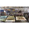 Image 3 : SHELF OF ASSORTED MODEL KITS: AIRPLANES, BRIDGE 'N TRESTLE SET & PANZERGRENADIERS ARNHEM 1944