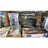 Image 3 : SHELF OF ASSORTED MODEL KITS: MEDIEVAL STONE FORTRESS, GERMAN TANK ACE, AIRPLANES & MORE