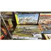 Image 2 : SHELF OF ASSORTED MODEL KITS: TANKS, FRENCH CAVALRY, ARAB WARRIORS & MORE
