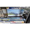 Image 4 : SHELF OF ASSORTED AIRPLANE MODEL KITS