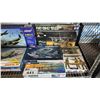 Image 4 : SHELF OF ASSORTED AIRPLANE, BOAT & OTHER MODEL KITS