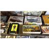 Image 5 : SHELF OF ASSORTED MODEL KITS: TANKS, AIRPLANES, BOAT & MORE