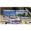 Image 2 : (10) ASSORTED AIRPLANE, MILITARY VEHICLE & CAR MODEL KITS