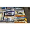 Image 3 : (10) ASSORTED AIRPLANE, MILITARY VEHICLE & CAR MODEL KITS