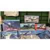 Image 3 : SHELF OF ASSORTED AIRPLANE MODEL KITS