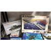 Image 2 : SHELF OF ASSORTED AIRCRAFT & MILITARY VEHICLE MODEL KITS